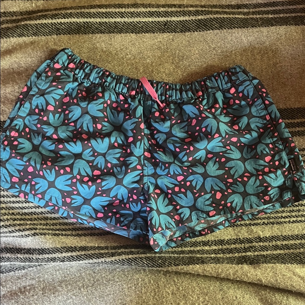 Floral Patterned Board Shorts